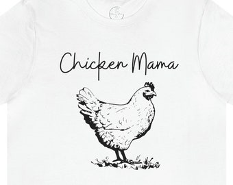 Camiseta manga curta Chicken Mama