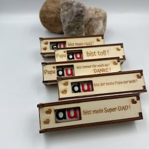 Father's Day Duplo packaging natural wood "You" are...