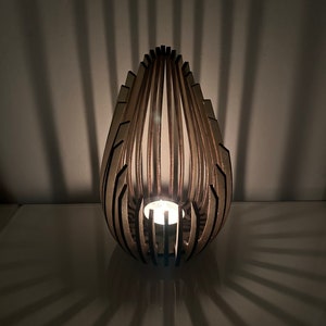 Design tealight holder wood (Easter egg)