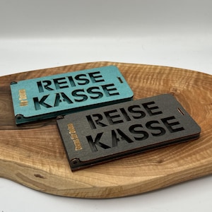 Geldgeschenk Box mit Stil Geschenkbox "Für Deine Reisekasse"