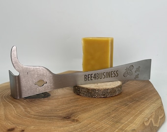 Herramienta de apicultura, cincel para colmena, raspador de colmena, suministros de apicultura de acero individual