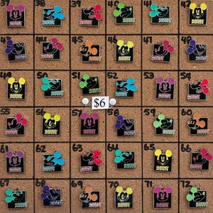 Disney Pins,Mickey Expressions