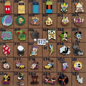 Disney Pins & Vintage Hercules emperors new groove snow white trash cans cars Pegasus Pluto Mickey