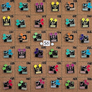 Disney Pins, Mickey Expressions