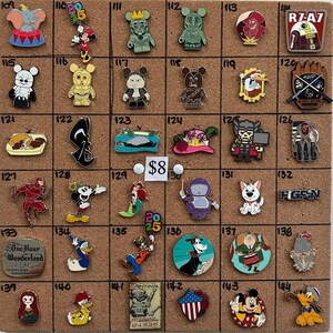 Disney Pins, Chipndale, Donald, Mickey, Thumper, Cars, Lightning McQueen, Mater, Woody, Toy Story, Pilgrim Mickey and Minnie