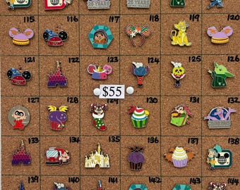 Disney Pins, Hidden Mickey Chasers Completers