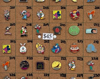 Disney Pins, Hidden Mickey Chasers Completer