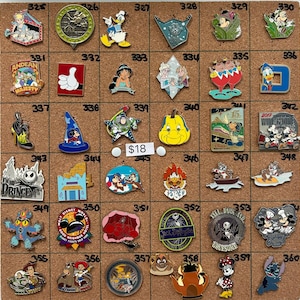 Disney pins Vintage Pixie Plush, Haunted Mansion, hidden Mickey, Mickey Mouse Jafar Tiki Jungle Cruise