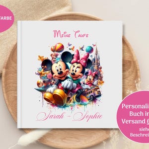 Baptism book with questions, individually personalized