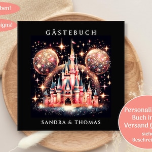Gepersonaliseerd gastenboek, bruiloftsgastenboek met vragen