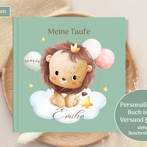Libro ospiti battesimo, libro ospiti, regalo battesimo, personalizzato individualmente