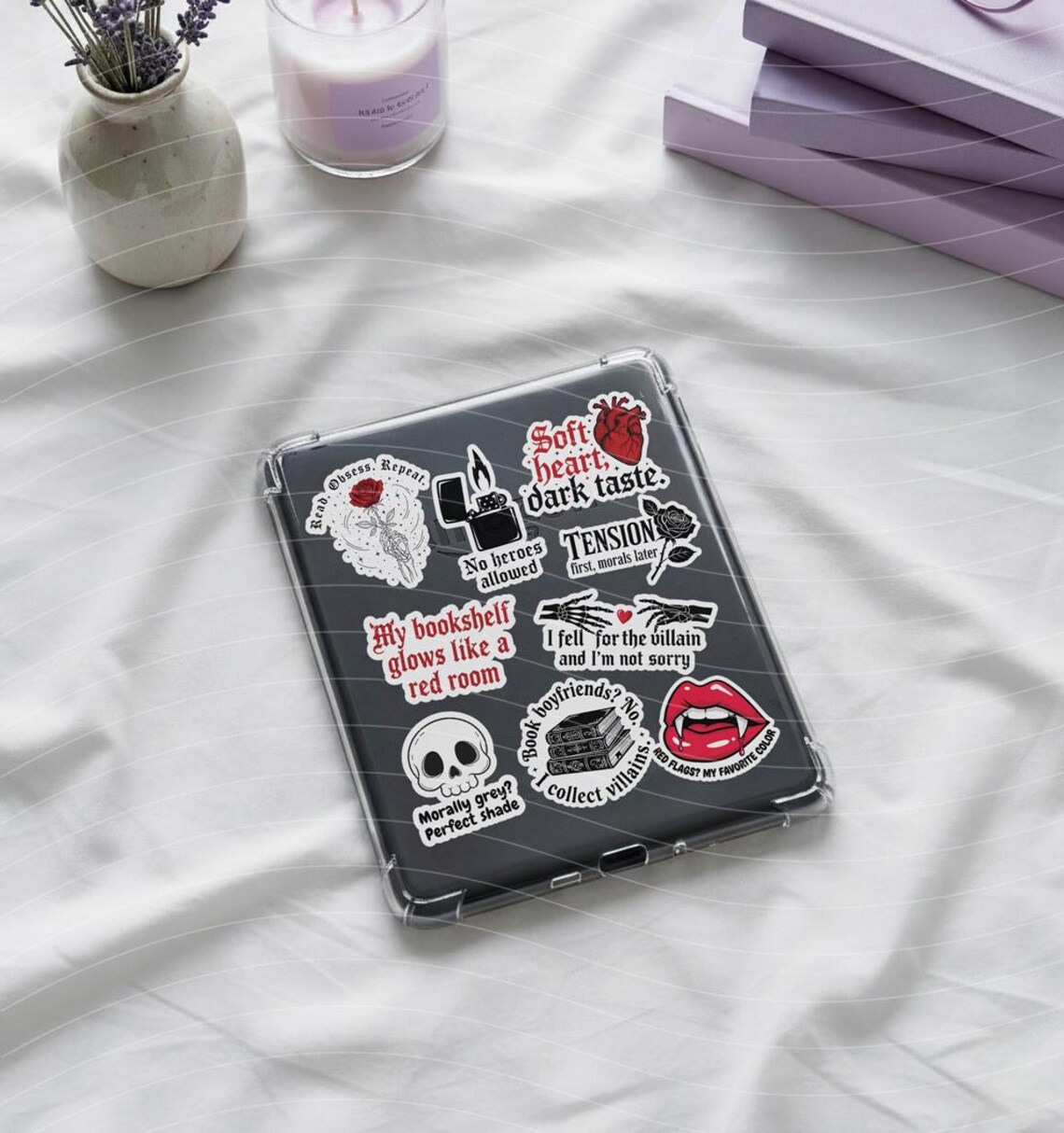 Dark Romance Sticker Pack – Set of 23 Vinyl Stickers | Laminated ...