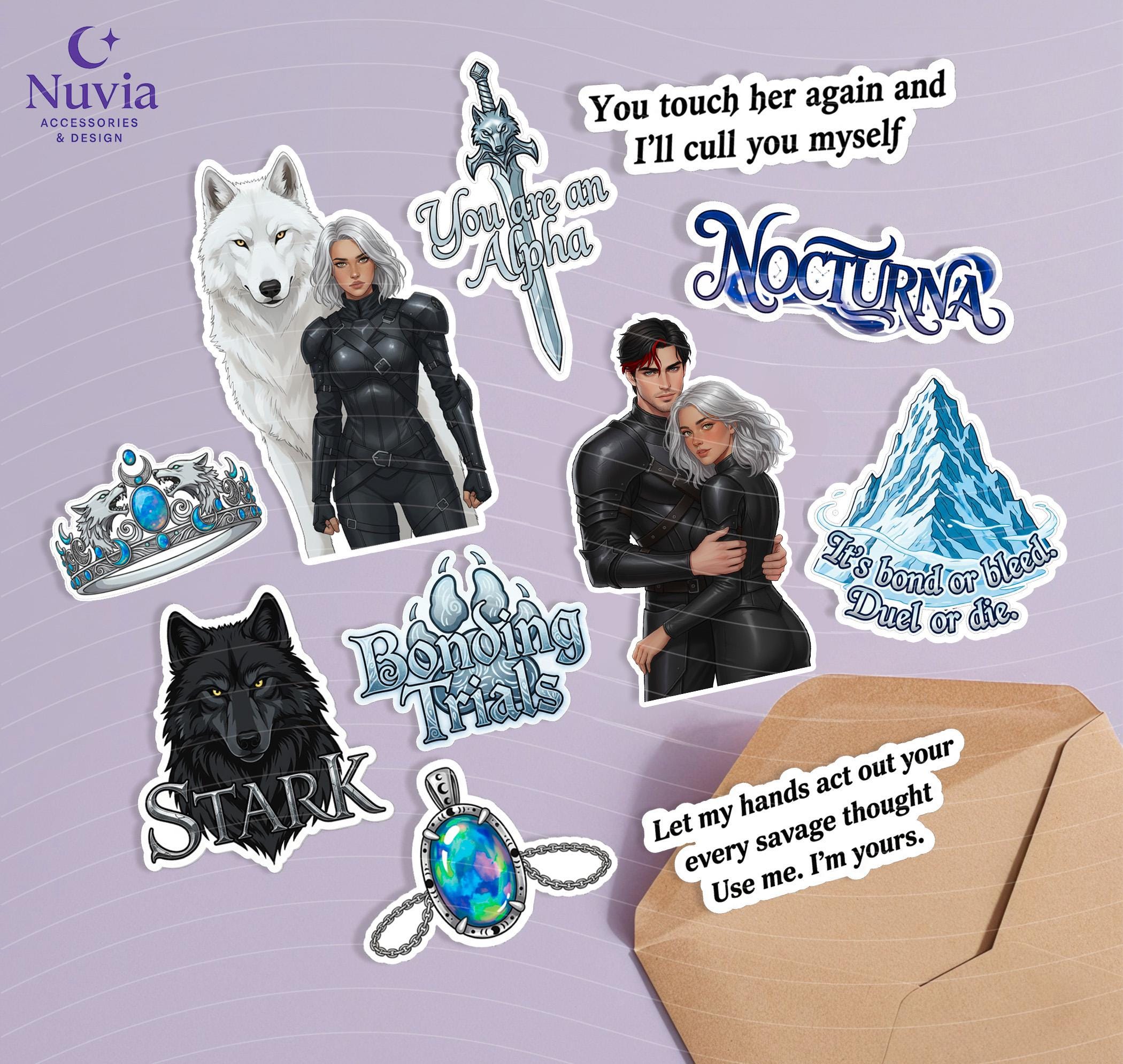 Dire Bound Sticker Pack – Set of 11 Vinyl Stickers | Laminated ...