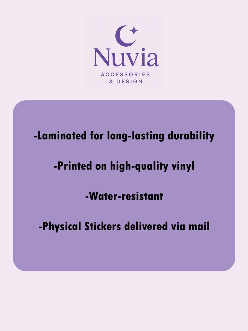 Lights Out Book Sticker Pack – Set of 14 Vinyl Stickers | Laminated Waterproof Stickers | Dark Romance Aesthetic Stickers image 10