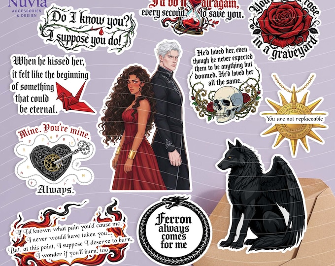 ALCHEMISED | Print Helena & Kaine Ferron | Bookart Illustration Print