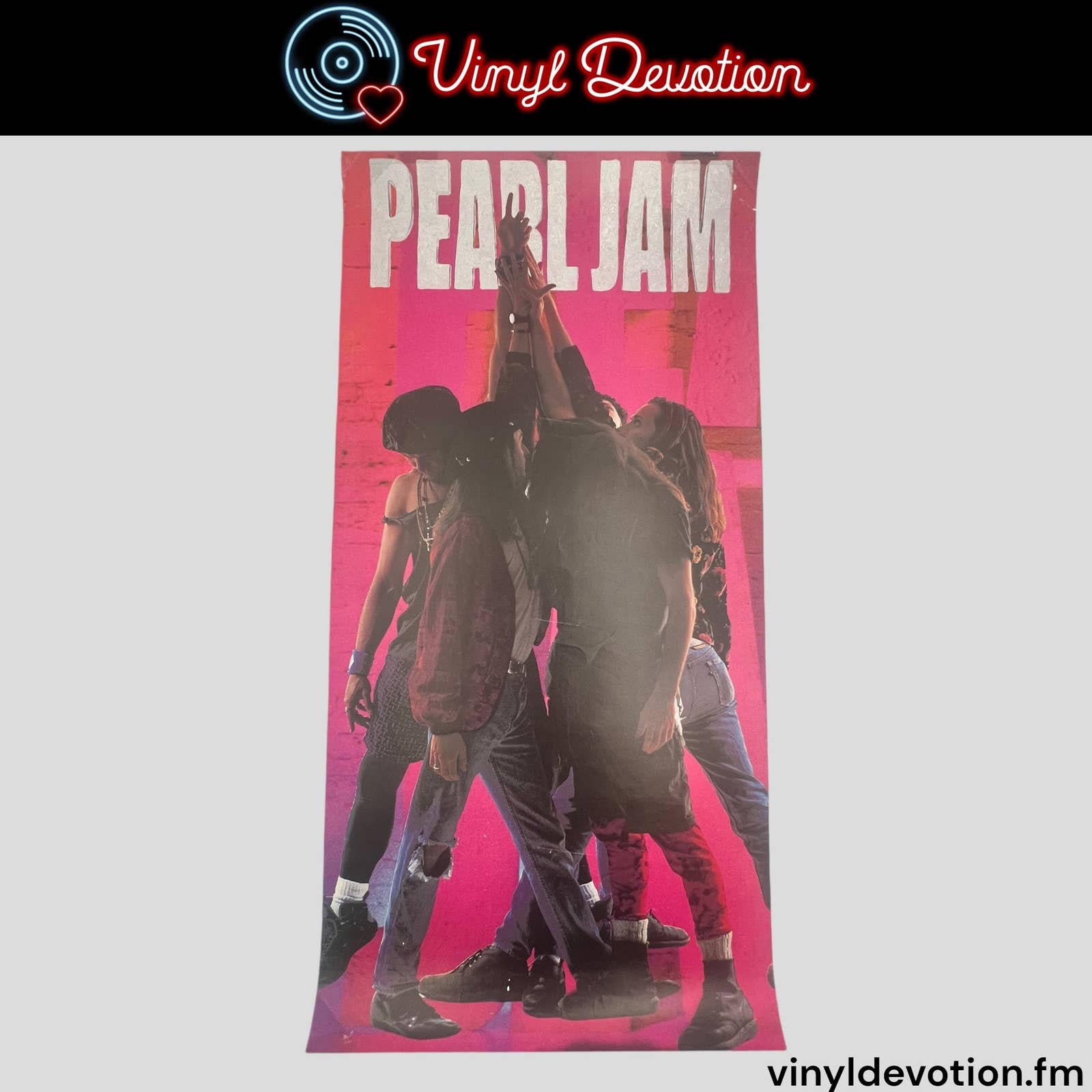 1992 Pearl Jam Choices Large Original Promo Poster
