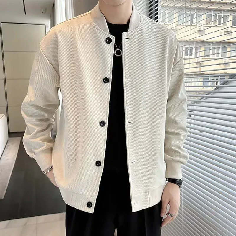 Men's Casual Cotton Jacket / Men's Cotton Coats / Vintage Loose Fit ...