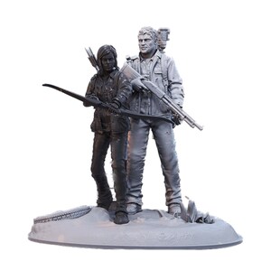 Ellie and Joel The Last of Us - STL File 3D Print