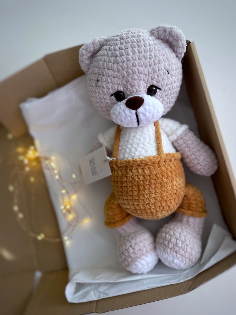 Luxurious Beige Teddy Bear Premium It’s a Boy Plush Gift