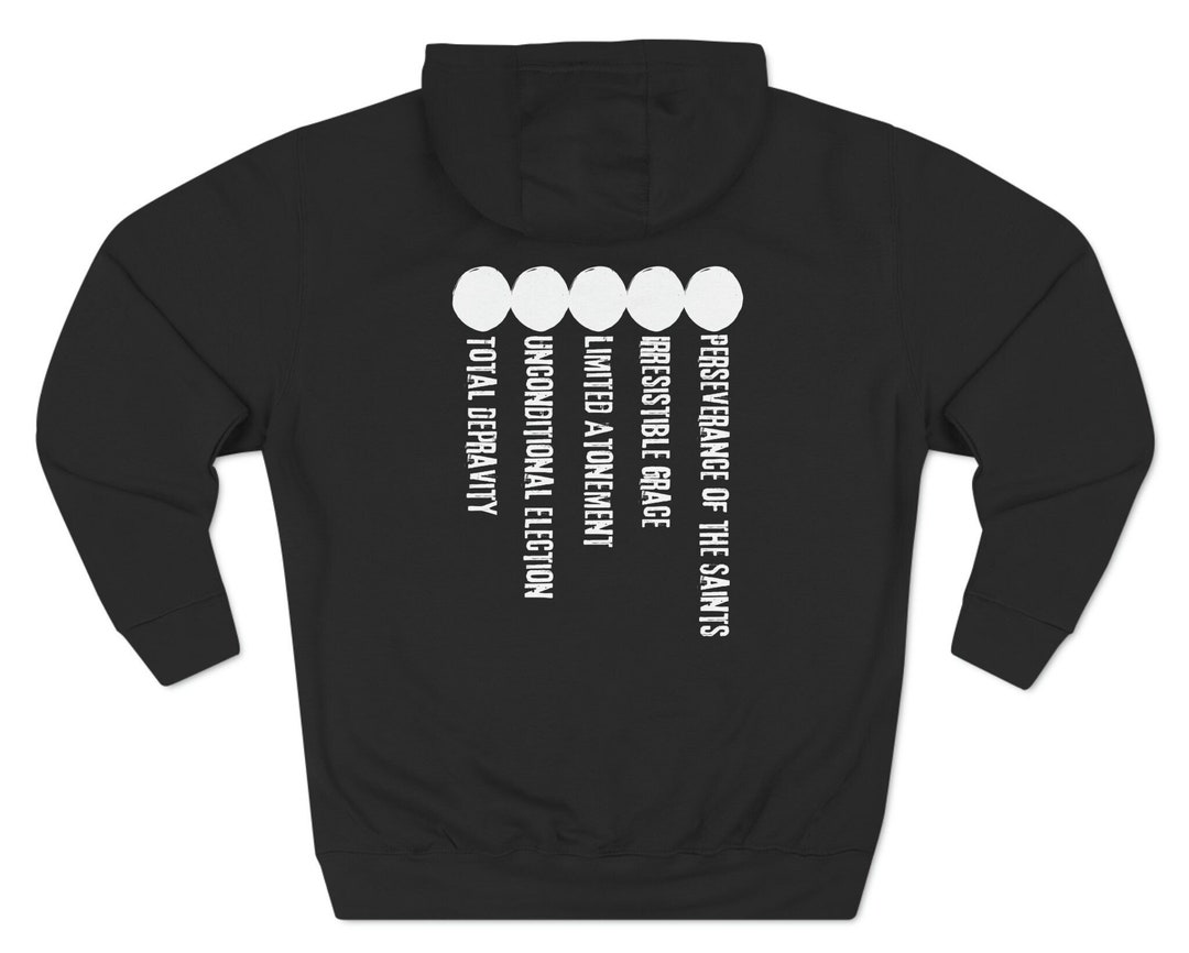 5 Points of Calvinism Hoodie, Calvinist Shirt, Reformed Theology Shirt