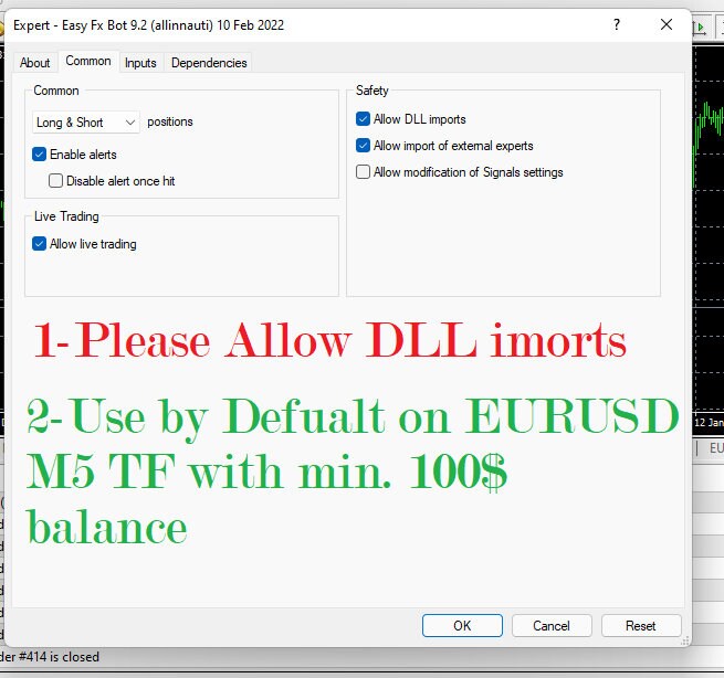 Special EURUSD Bot 1.2 for High Gain Profitable Forex Trading Result by ...