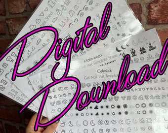 Gel Nail Art Cheat Sheet: “Perfect Every Time” (Digital Download)