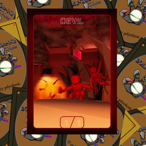 5x Devil Tokens, Magie de Gathering