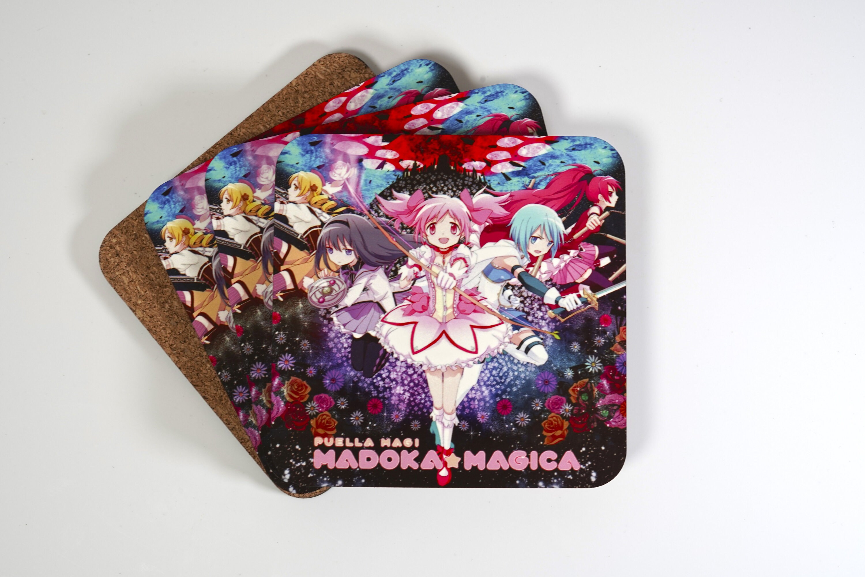 魔法少女まどか☆マギカ ドリンクコースターセット - Etsy 日本