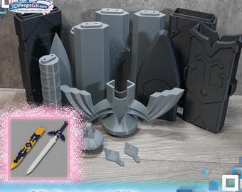 The Legend of Zelda: Master Sword & Scabbard - 3D Printed Kit