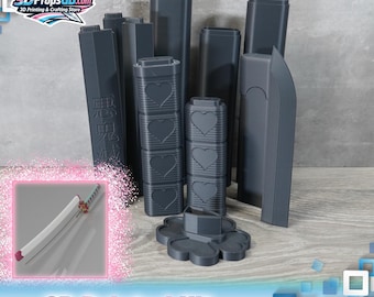 Mitsuri Kanroji Katana & Scabbard - Kit impreso en 3D