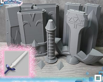 De Legende van Zelda: Klassieke Ocarina of Time Meesterzwaard - 3D-geprinte kit