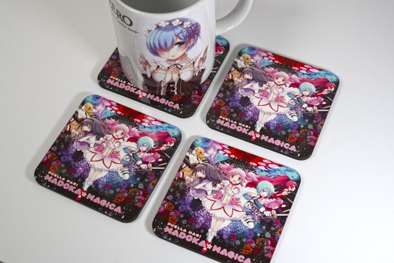 魔法少女まどか☆マギカ ドリンクコースターセット - Etsy 日本