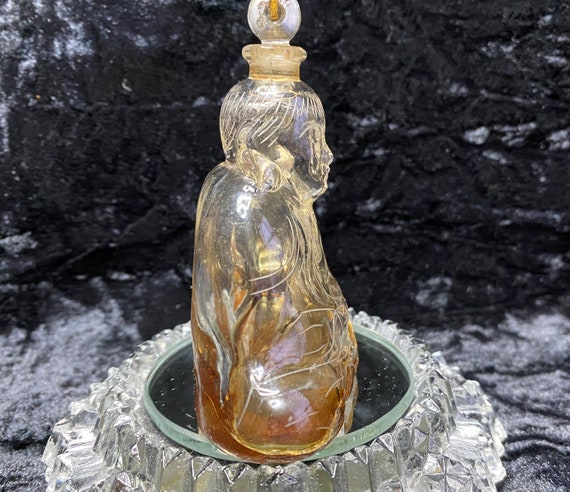1920’s Houbigant Figural Sitting Buddha perfume b… - image 7