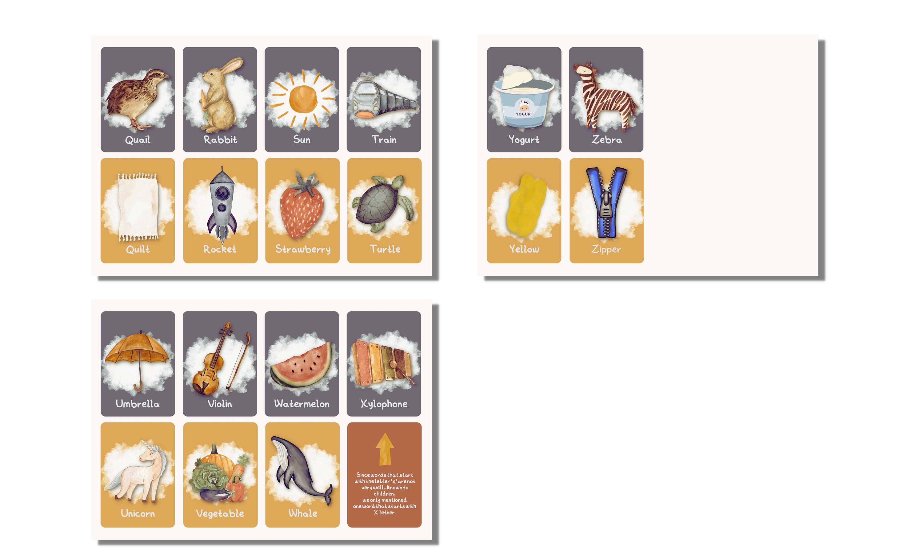 Montessori Kids Printable Activity Cards, Learning Printables for ...