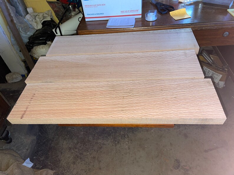 Quarter Sawn Red Oak Boards Etsy