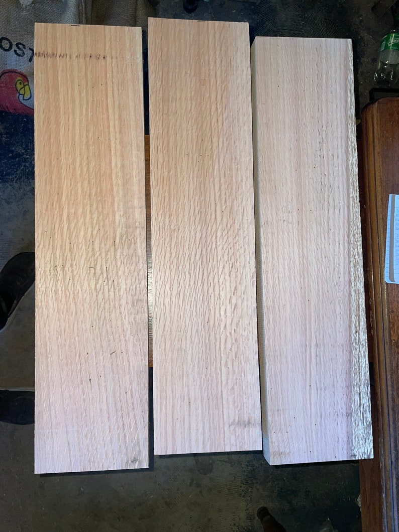 Quarter Sawn Red Oak Boards Etsy