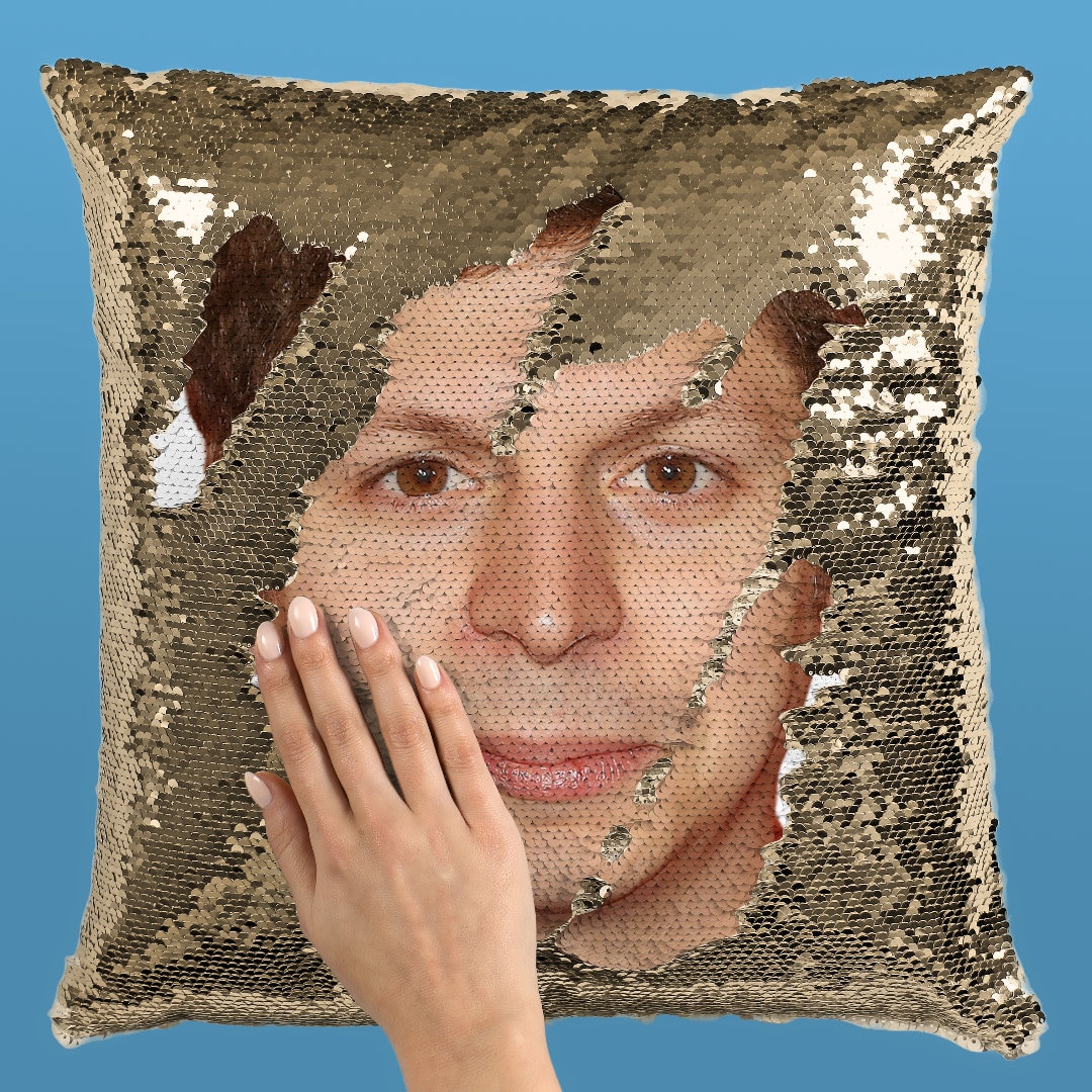 Sequin surprise pillow cheap