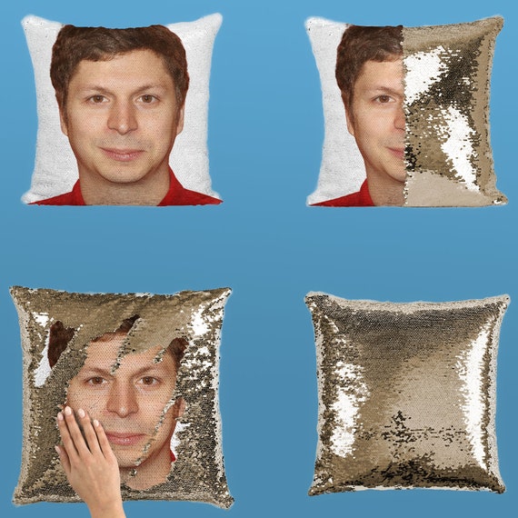 Michael Cera Fan Sequin Pillowcase Etsy UK