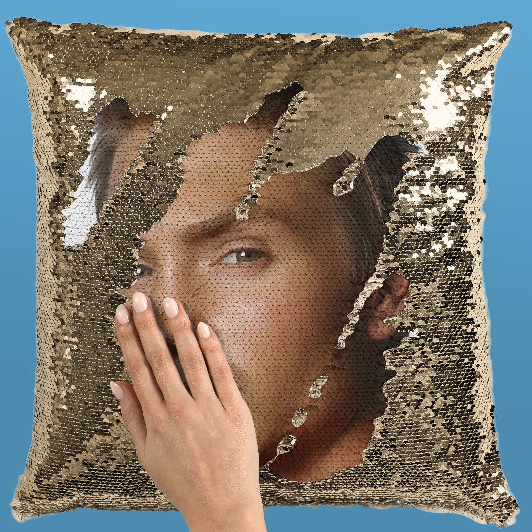 Roblox Chad Face Meme Spun Polyester Square Pillow 