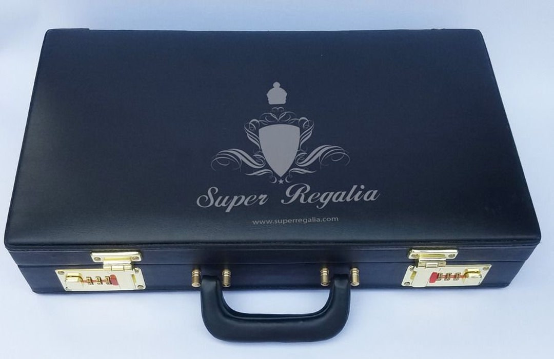 Masonic Regalia Grand Rank Hardcase/ Briefcase Leather, Masonic Apron