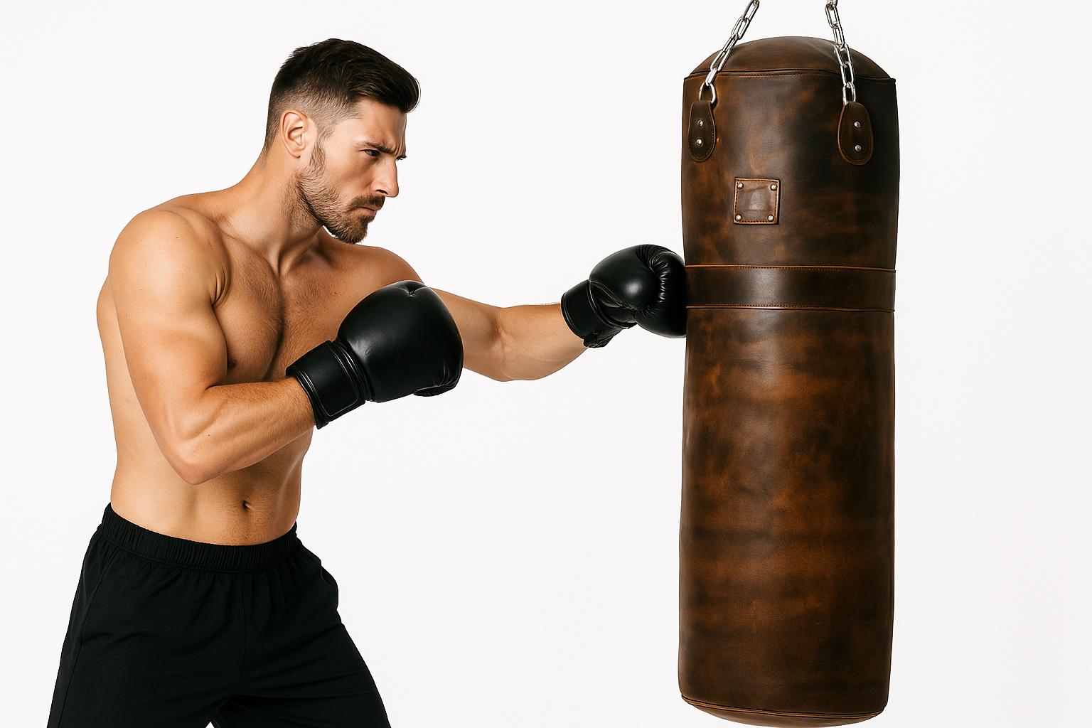 thumbnail image 2 of Heavy Duty Kickboxing Punch Bag Set | 3Ft 4Ft 5Ft Filled Boxing Bags For Training 2 of 6
