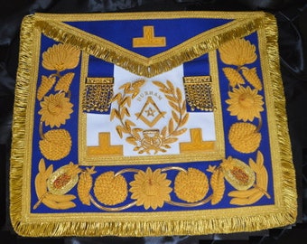 Masonic regalia Craft Provincial / District Grand Master Full-dress Apron Lambskin (customised Design of your choice) Fully Hand Embroidered