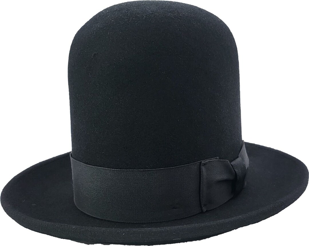 Very Tall Bowler Hat Sophisticated Tall Bowler Hat Tall Etsy
