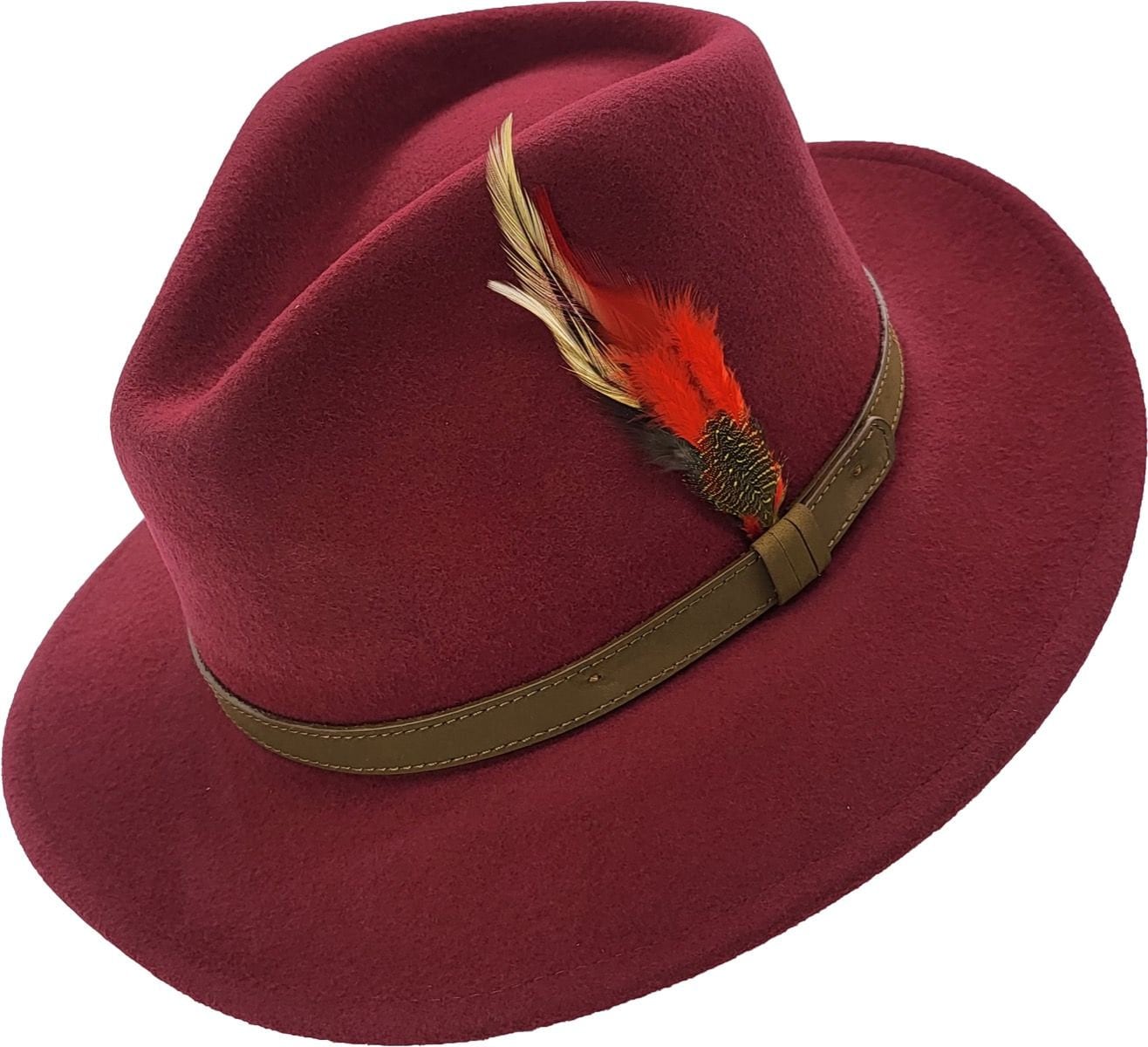 FEDORA HAT Wool Felt Fedora Cowboy Hat Crushable Fedora Hat Etsy