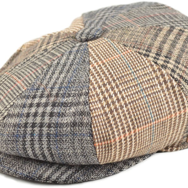 Blue Newsboy Cap Etsy