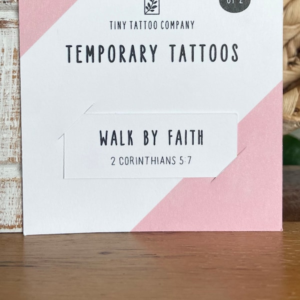 Temporary Tattoo Bible - Etsy