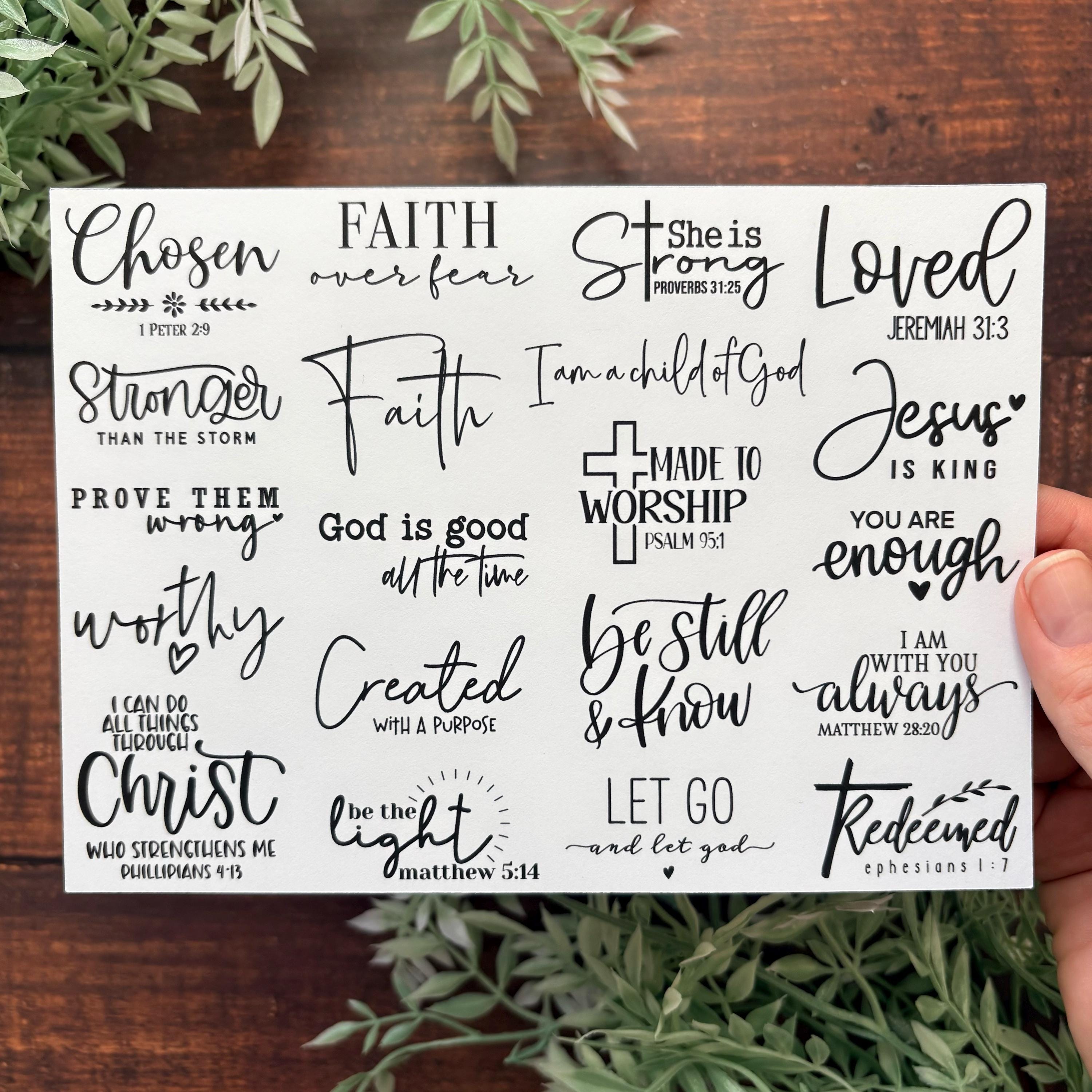 Beautiful Bible Verse Temporary Tattoo Set Christian Gift Scripture beautiful-bible-verse-temporary-tattoo-set-christian-gift-scripture