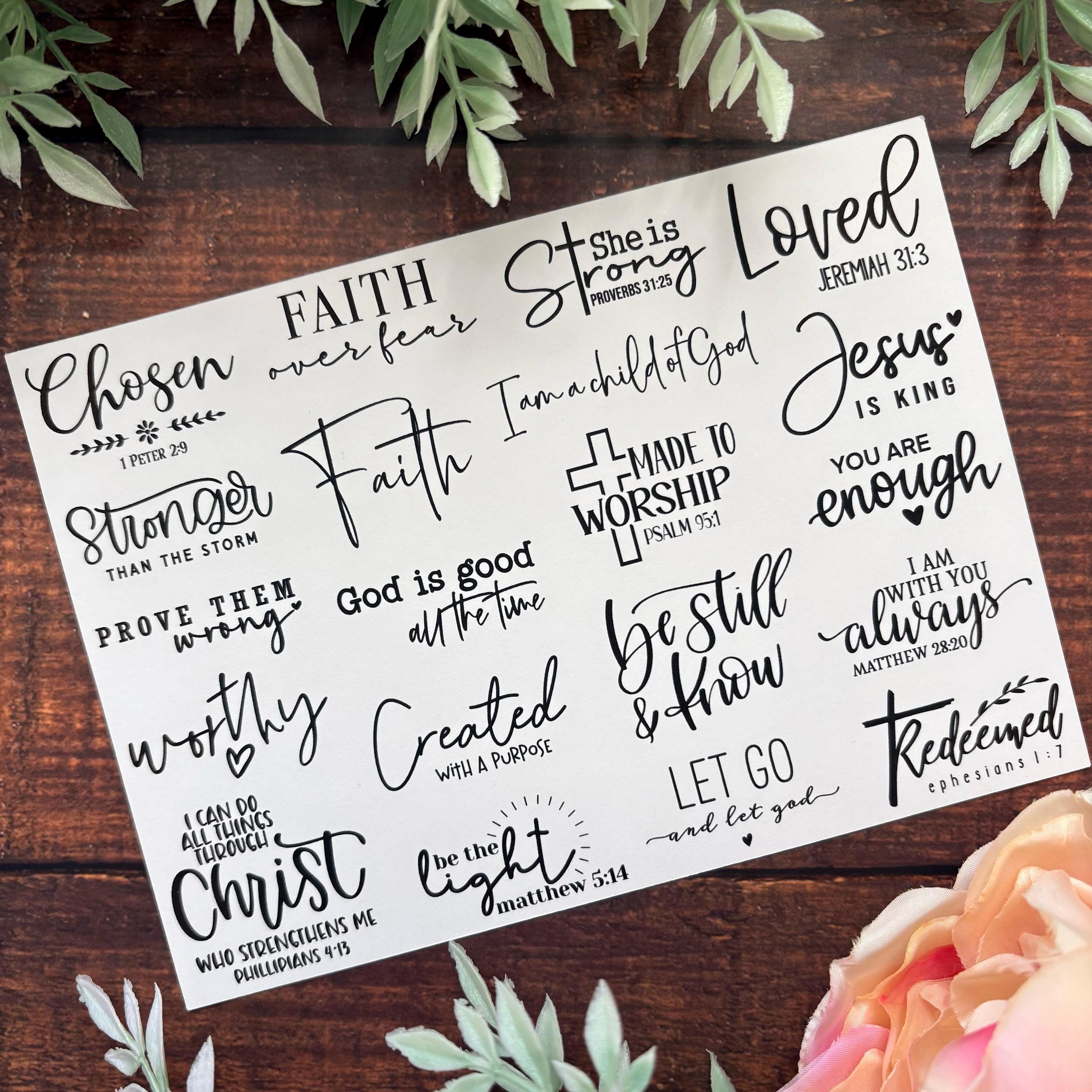 Beautiful Bible Verse Temporary Tattoo Set Christian Gift Scripture beautiful-bible-verse-temporary-tattoo-set-christian-gift-scripture