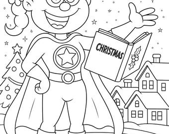 Christmas Coloring Book for Kids | 37 Winter Pages (PDF Download)