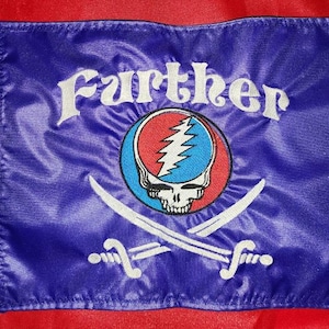 10"x15" Grateful Dead Stealie Pirate Personalizowana flaga bezpieczeństwa do ATV UTV ŻAGLOWCA Jeep Golf cart, kajak, skuter, rower, leżący trójkołowiec